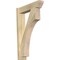 Ekena Millwork Westlake Slat Rough Sawn Outlooker, Douglas Fir, 6"W x 24"D x 36"H OUT06X24X36WTL06RDF - alternate 1